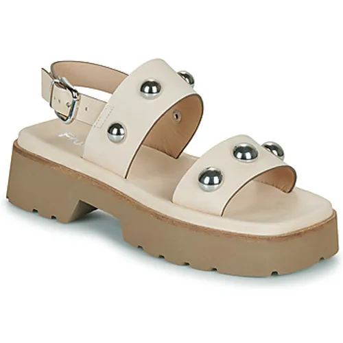 Fru.it  7935-087-GOMMA-TEXARO-YARROW  women's Sandals in Beige