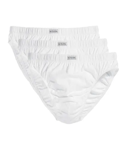 Fruit of the Loom Mens Classic Slip Briefs (Pack Of 3) (White) Cotton