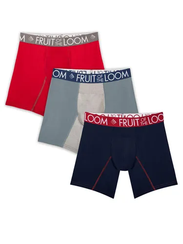 Fruit of the Loom Men's Performance Cooling Boxer Briefs