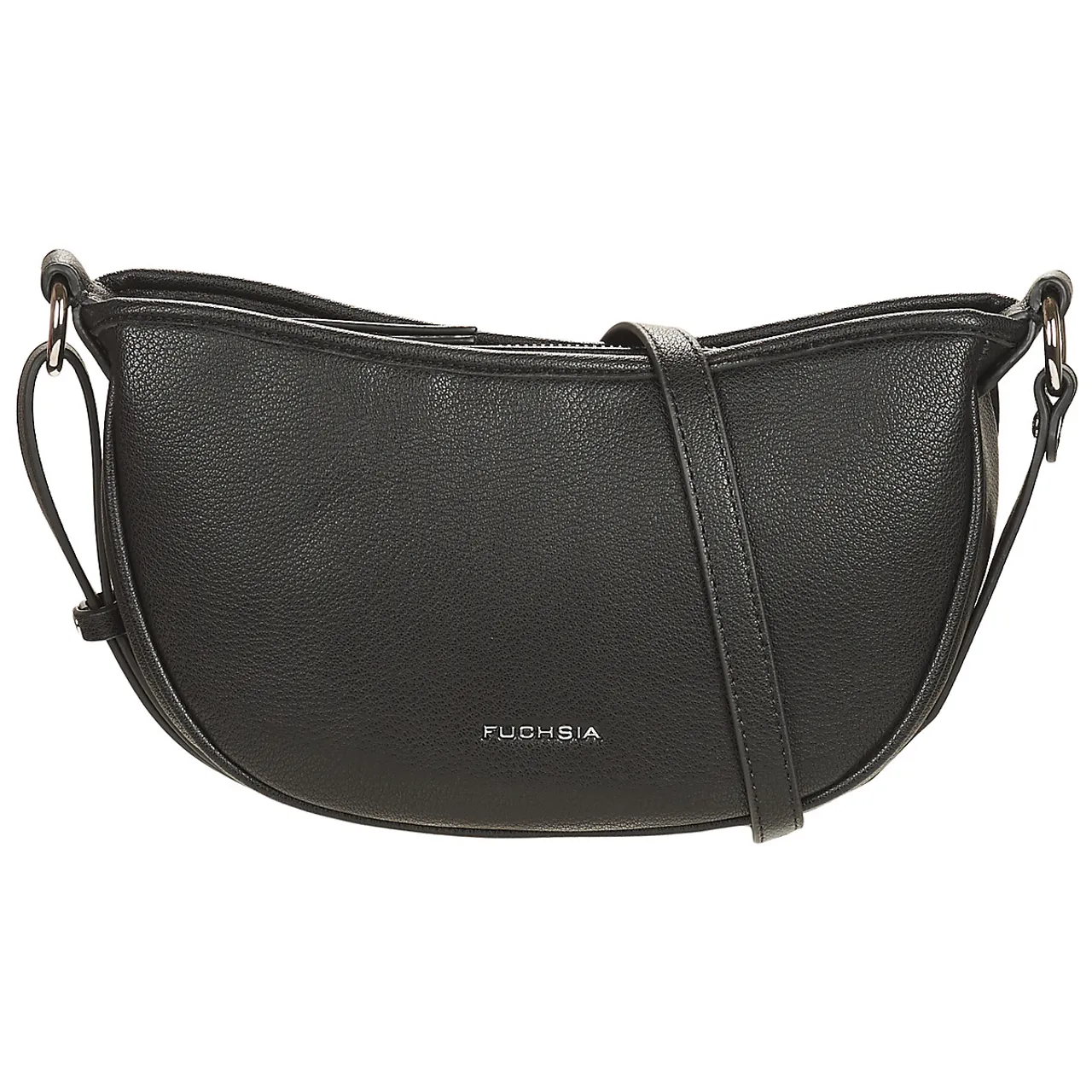 Fuchsia  LUNA  women's Shoulder Bag in Black