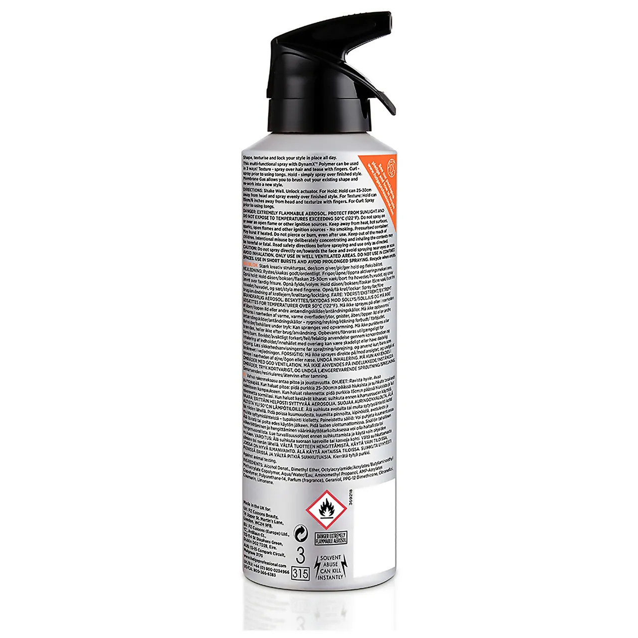 Fudge Professional Membrane Gas Hair Spray 150ml