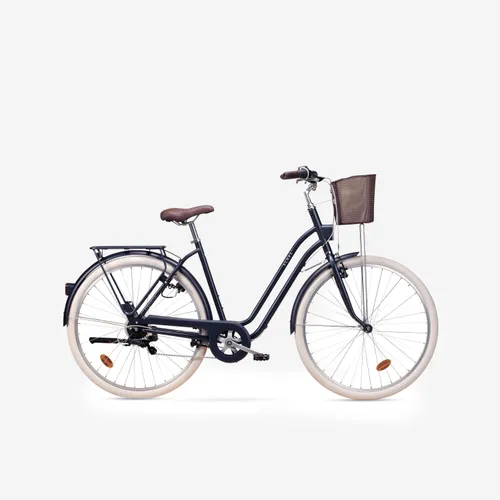 Fully-equipped. 6-speed Low Frame City Bike. Blue