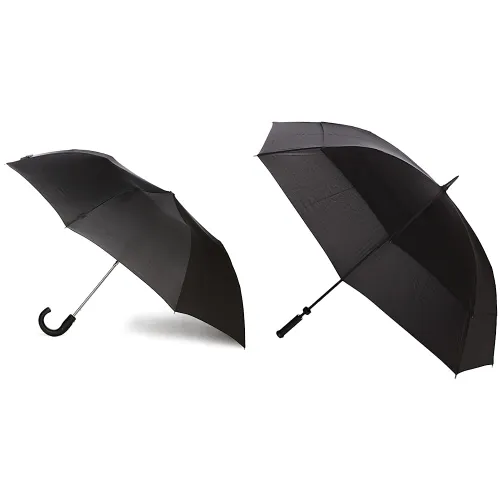 Fulton Ambassador Men's Umbrella Black One Size &