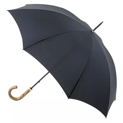 Fulton G807 Commissioner Walking Umbrella, Black - Black - Male