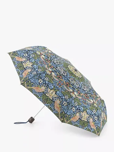 Fulton L907 Morris & Co. Strawberry Thief Minilite Umbrella, Multi - Multi - Female
