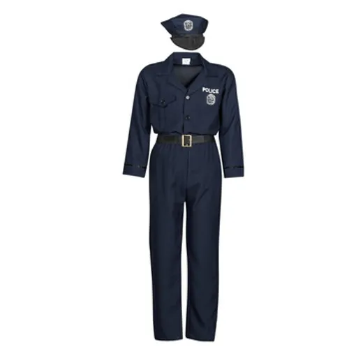 Fun Costumes  COSTUME ADULTE OFFICIER DE POLICE  men's Fancy Dress in Blue