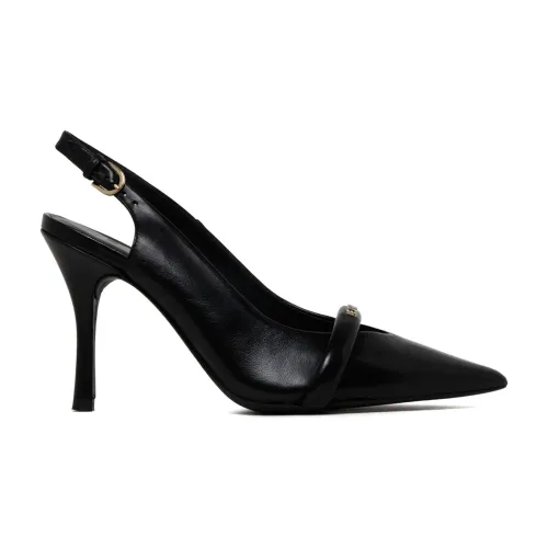 Furla , Black Heeled Sandals ,Black female, Sizes: