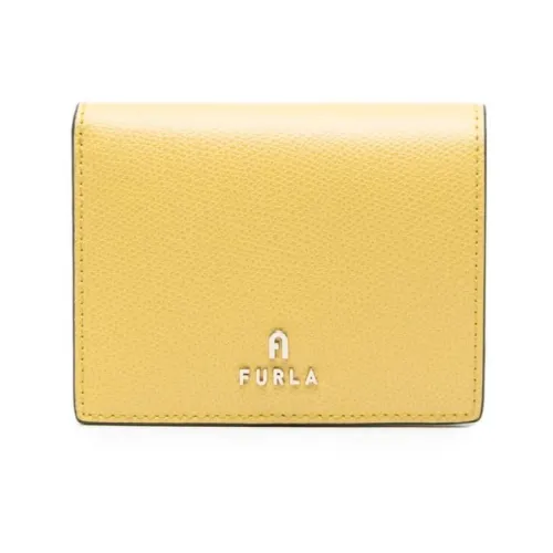 Furla , Camelia S Compact Wallet ,Yellow female, Sizes: ONE SIZE
