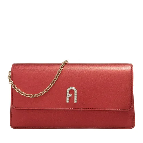 Furla Crossbody Bags - Furla Diamante Mini Crossbody - red - Crossbody Bags for ladies