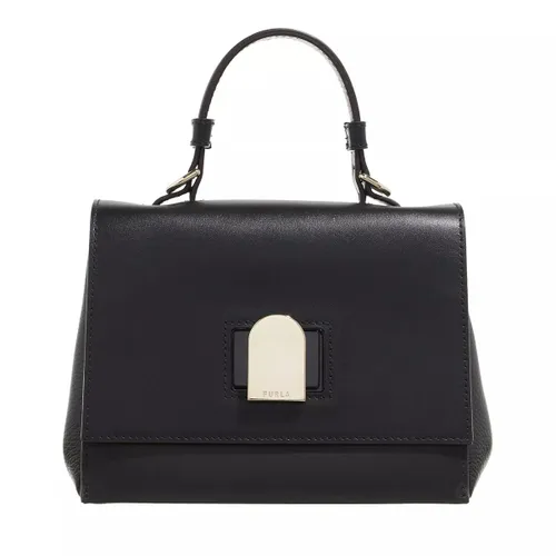 Furla Crossbody Bags - Furla Emma Mini Top Handle - black - Crossbody Bags for ladies