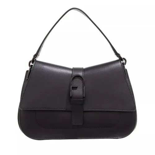Furla Crossbody Bags - Furla Flow M Top Handle - black - Crossbody Bags for ladies