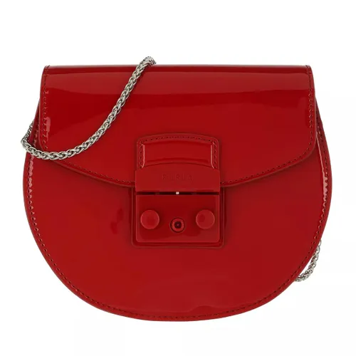 Furla Crossbody Bags - Metropolis Mini Crossbody Round - red - Crossbody Bags for ladies