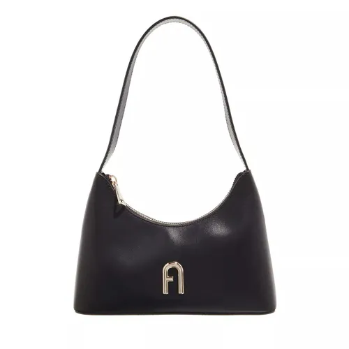 Furla Hobo Bags - Furla Diamante Mini Shoulder Bag - black - Hobo Bags for ladies