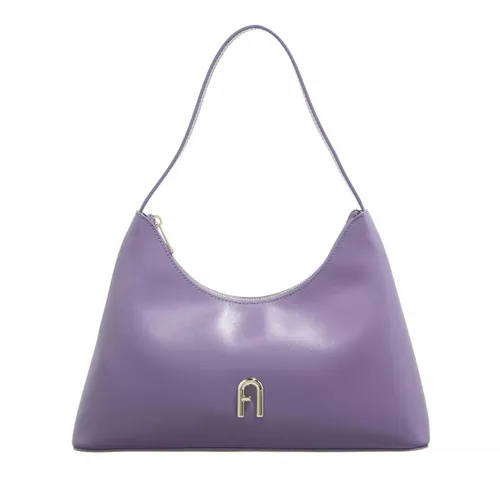 Furla Hobo Bags - Furla Diamante S Shoulder Bag - Vitello Roma - violet - Hobo Bags for ladies