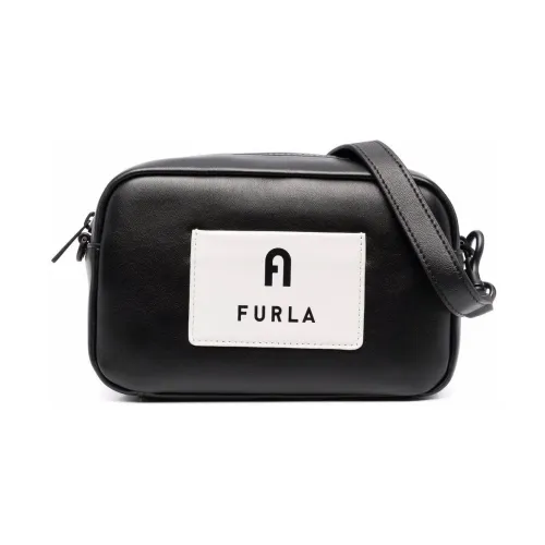 Furla , Iris Logo Camera Bag ,Black female, Sizes: ONE SIZE