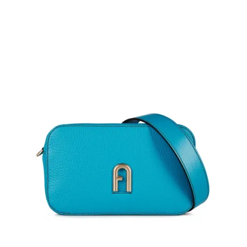 Furla , Primula Logo Crossbody Bag ,Blue female, Sizes: ONE SIZE