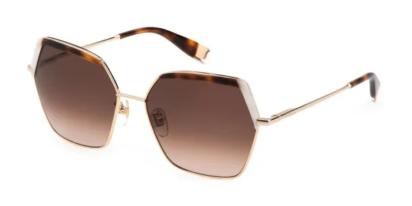 Furla SFU599V 300Y Women's Sunglasses Tortoiseshell Size 58