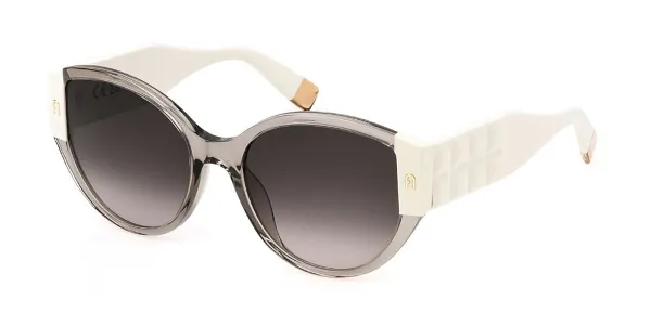Furla SFU784 0913 Women's Sunglasses Grey Size 57