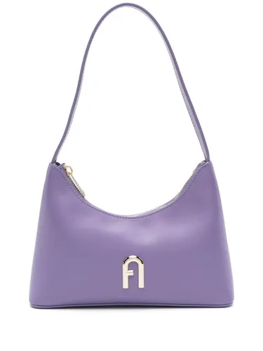 Furla small Diamante leather tote bag - Purple