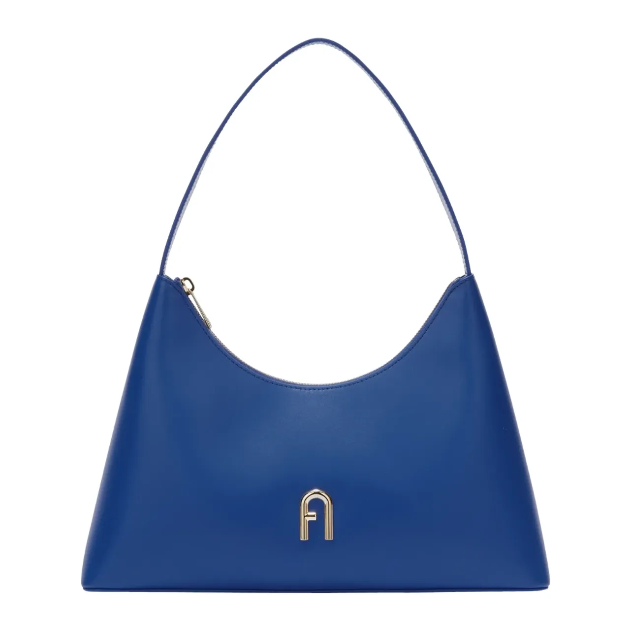 Furla , Sophisticated Diamante Shoulder Bag ,Blue female, Sizes: ONE SIZE