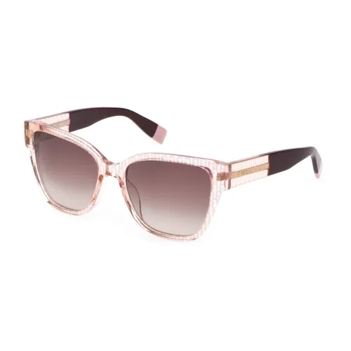 Furla , Stylish Sunglasses Sfu592 ,Pink female, Sizes: