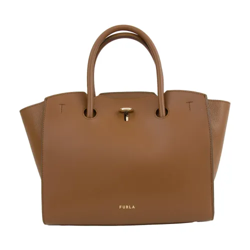 Furla , Tote Bags ,Brown female, Sizes: ONE SIZE
