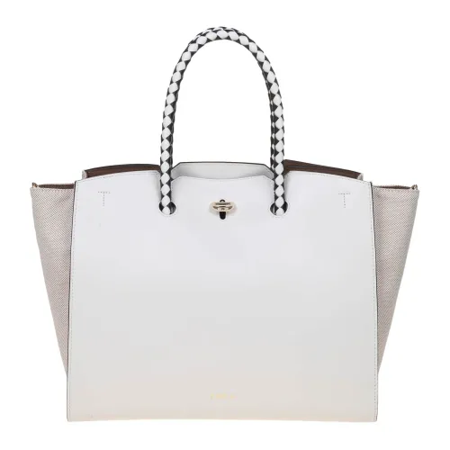 Furla , Women's Bags Shopper Black / Grey Ss24 ,Gray female, Sizes: ONE SIZE