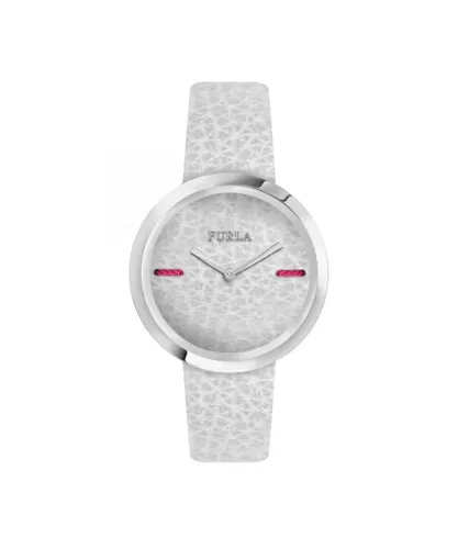 Furla Womens My Piper White Dial Leather Ladies Watch R4251110509 - Cream - One Size