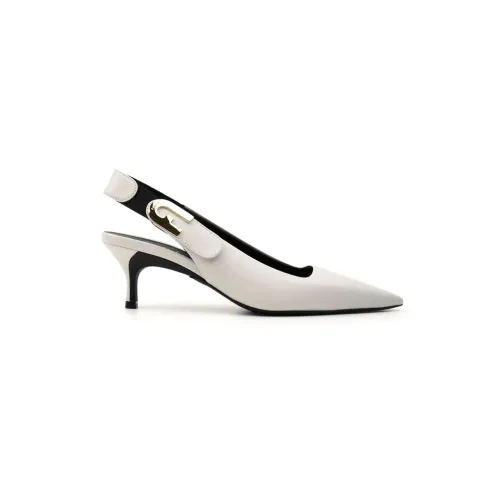 Furla , Yg14Sgn Furla Sign Sandals ,White female, Sizes: