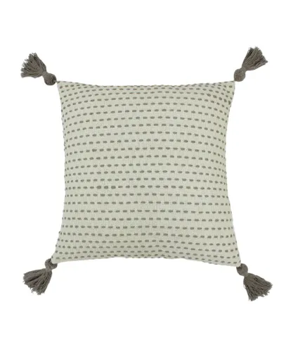 furn. Ezra 50X50 Poly Cushion Grey Cotton - One