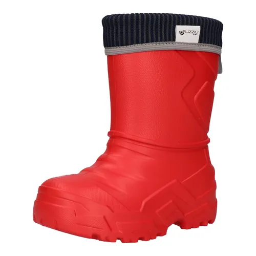 FUZZIO children boys girls rubber boots rain shoes red