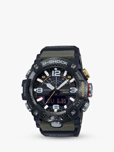 G-Shock Men's Master of G Mudmaster Bluetooth Day Resin Strap Watch - Green/Black Gg-b100-1a3er - Male