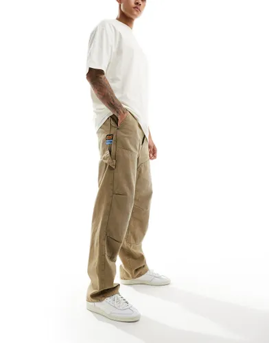 G-star carpenter 3d loose fit denim jeans in washed beige-Neutral