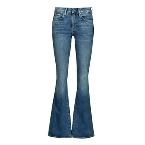 G-Star Raw  3301 flare  women's Bootcut Jeans in Blue