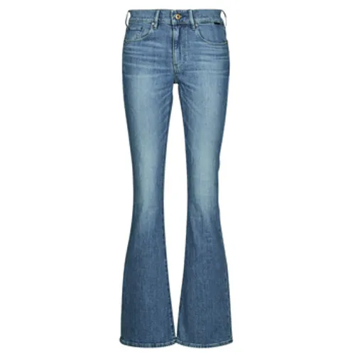 G-Star Raw  3301 Flare  women's Flare / wide jeans in Blue