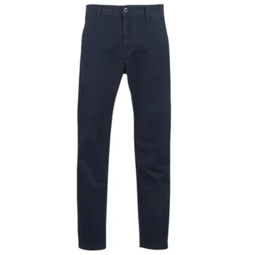 G-Star Raw  BRONSON STRAIGHT TAPERED CHINO  men's Trousers in Blue
