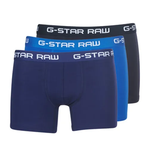 G-Star Raw  CLASSIC TRUNK CLR 3 PACK  men's Boxer shorts in Blue