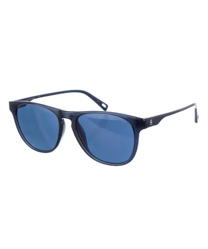 G Star Raw GS638S WoMens rectangular shaped acetate sunglasses - Blue - One