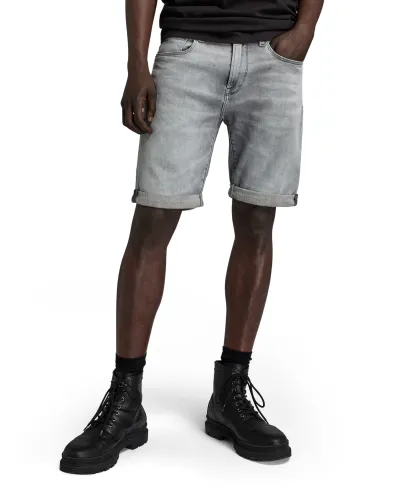 G-STAR RAW Men's 3301 Slim Denim Shorts