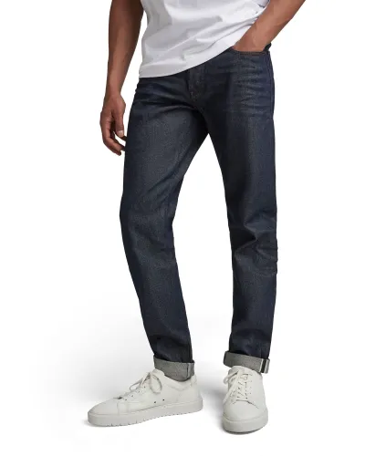 G-STAR RAW Men's 3301 Slim Selvedge Jeans