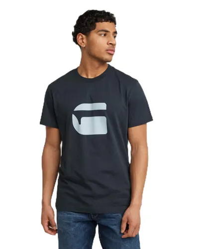 G-STAR RAW Men's Burger Logo R T T-Shirt