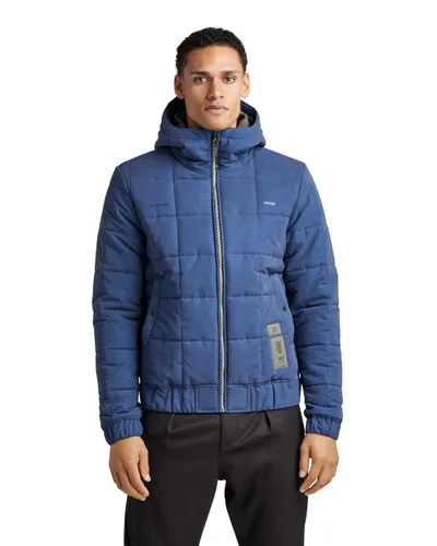 G-STAR RAW Men's Meefic Squared Quilted Hooded Jacke