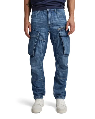 G-STAR RAW Men's Rovic Zip 3D Regular Tapered Denim Jeans