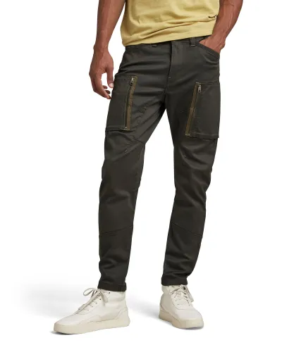 G-STAR RAW Men's Zip Pocket 3D Skinny Cargo Pants
