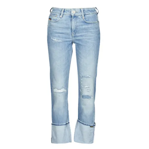 G-Star Raw  NOXER HIGH STRAIGHT WMN  women's Jeans in Blue