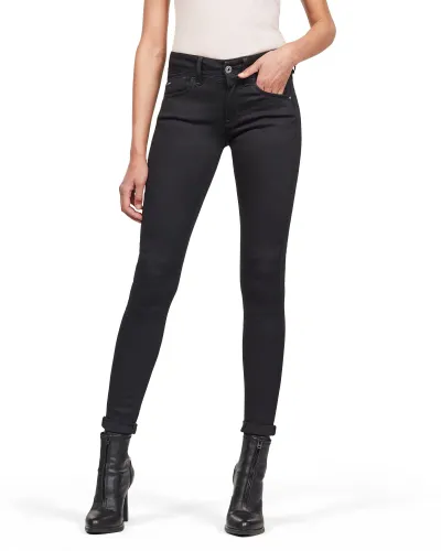 G-STAR RAW Women's Lynn Mid Super Skinny Jeans
