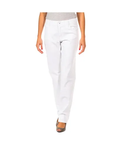 Gaastra Womens Long waterproof pants with straight hems 36691051 woman - White Cotton