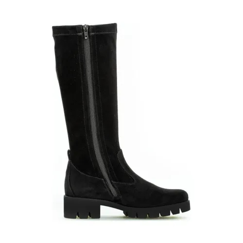 Gabor , Black Closed Ankle Boots ,Black female, Sizes: