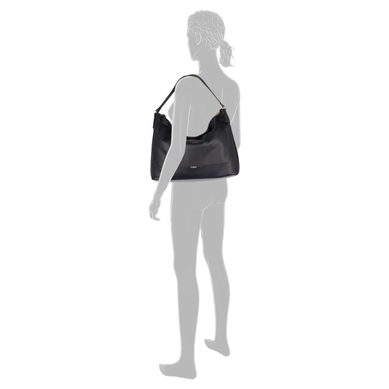 Gabor , Imka Women`s Shoulder Bag, Orange ,Black female, Sizes: ONE SIZE