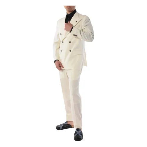 Gabriele Pasini , Single-breasted suit with lancia lapel ,White male, Sizes: